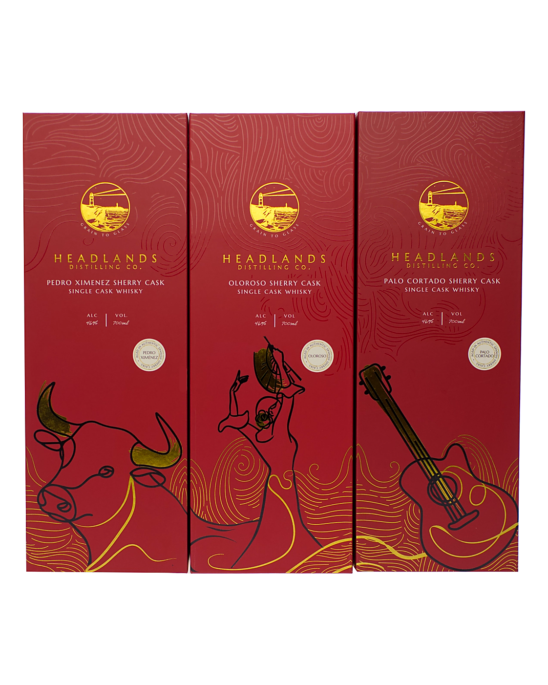 Single Cask Spanish Sherry Cask Set